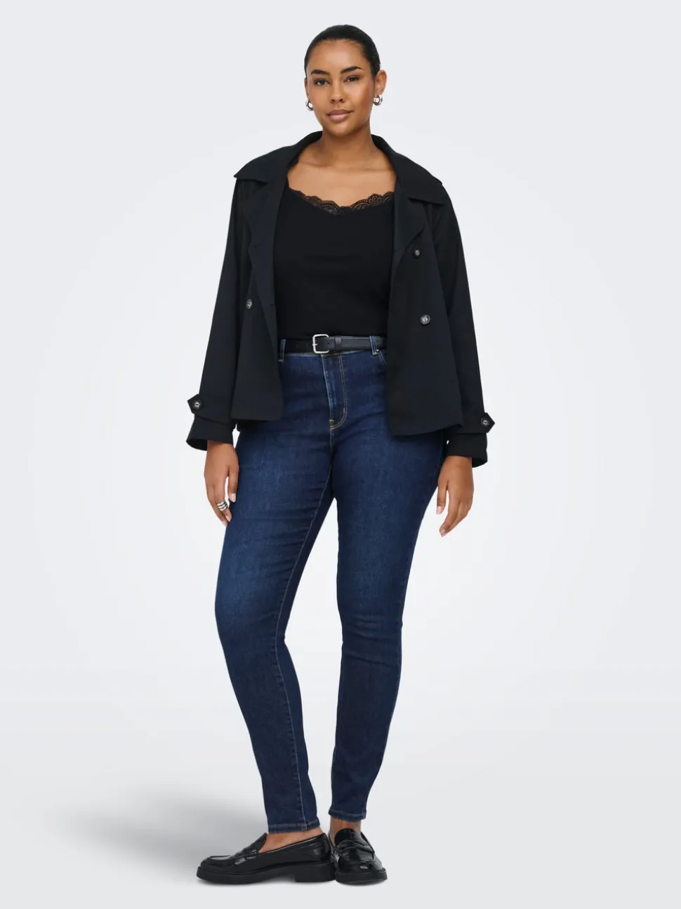 CARALLY Taille moyenne Skinny Fit Jeans
