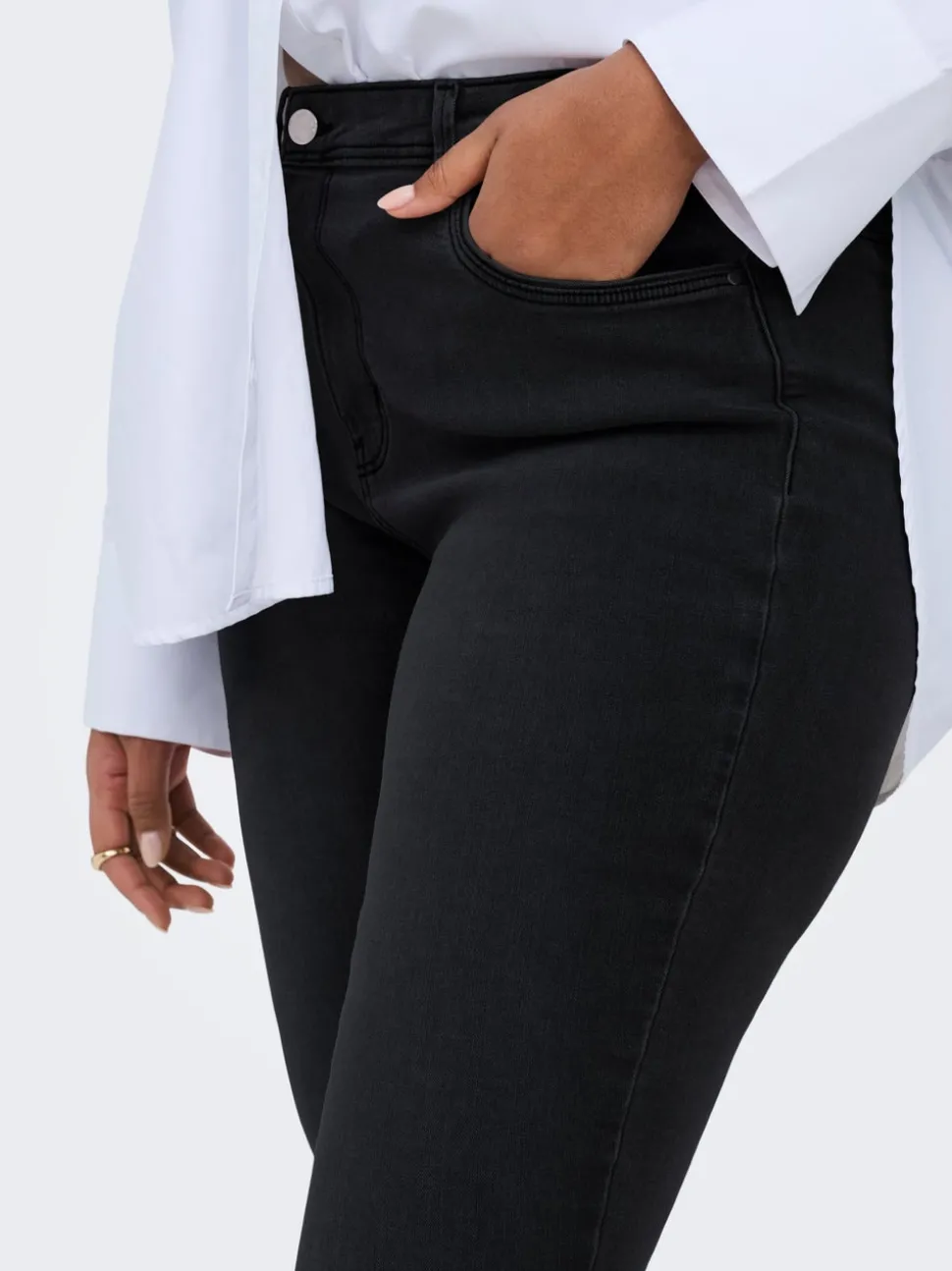 CARALLY Taille moyenne Skinny Fit Jeans