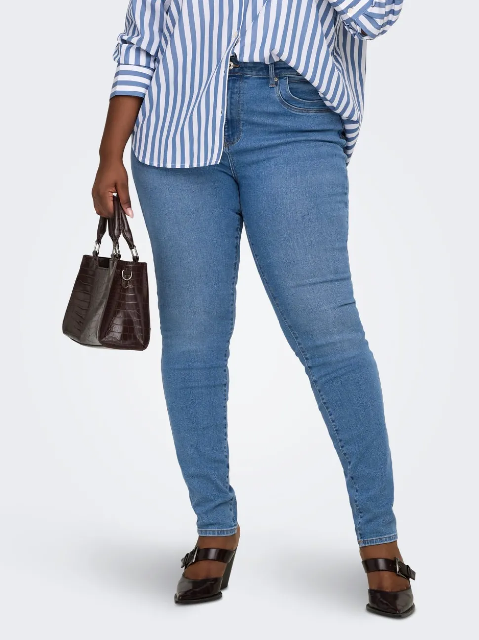 CARANE Taille moyenne Skinny Fit Jeans