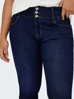 CARANNA Taille haute Skinny Fit Longueur cheville Jeans