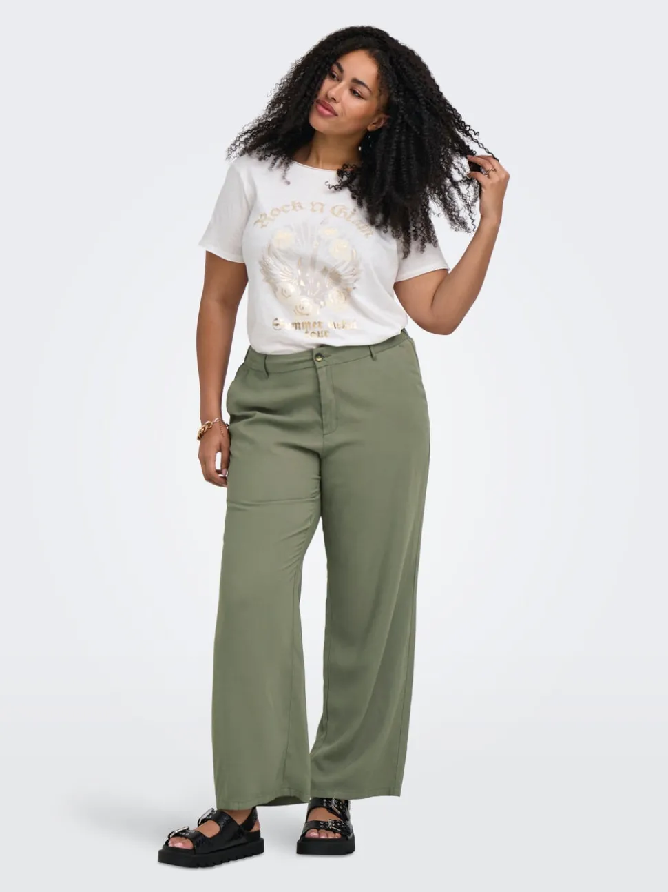CARARIS Straight Fit Pantalon