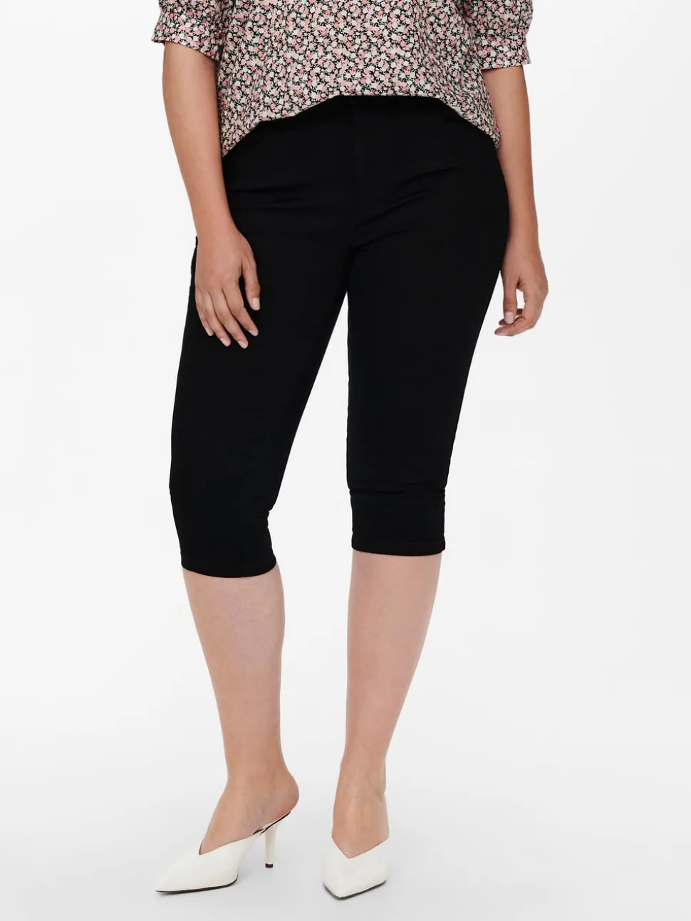 CARAUGUSTA Taille haute Skinny Fit Short en denim