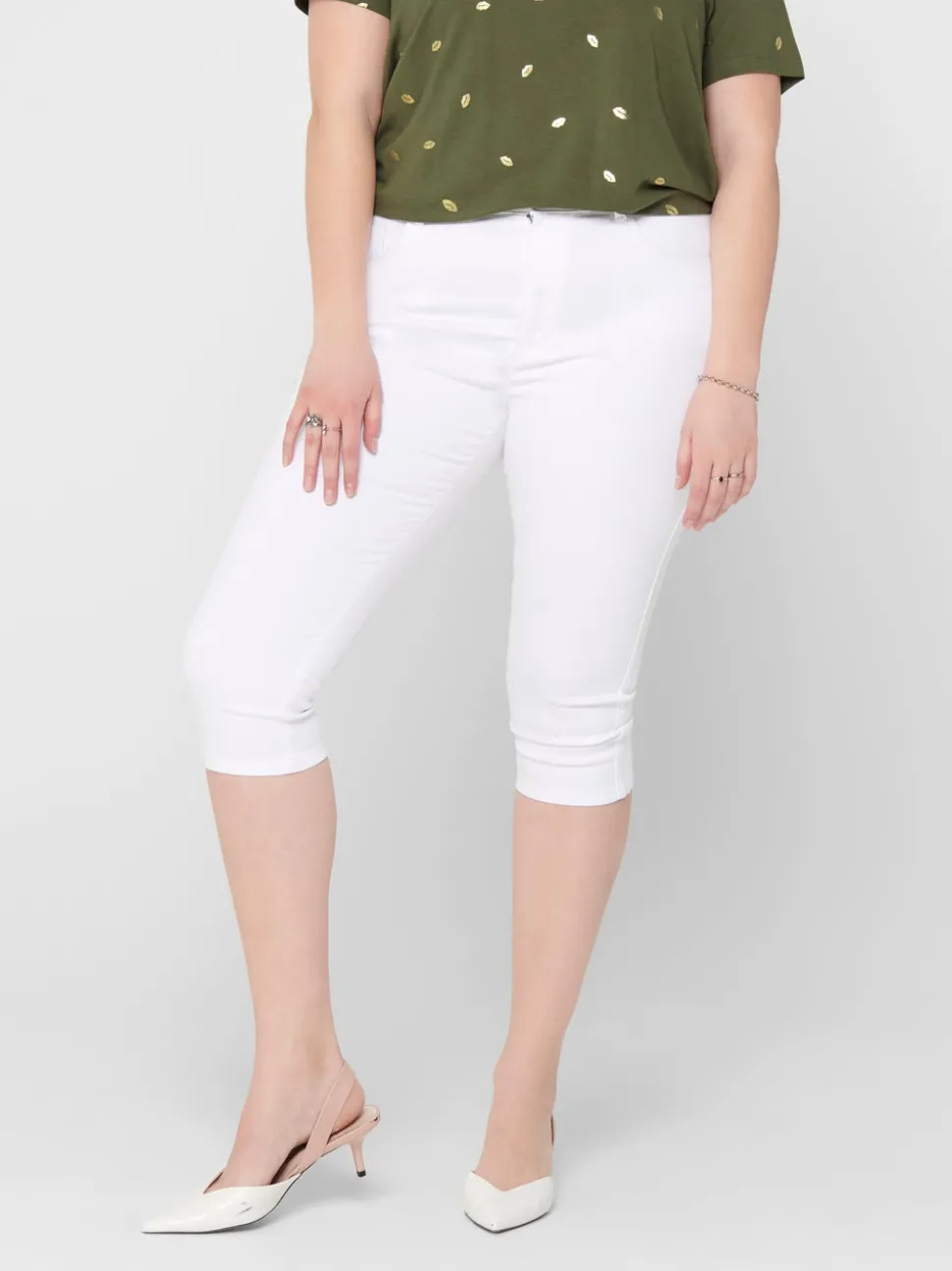 CARAUGUSTA Taille haute Skinny Fit Short en denim