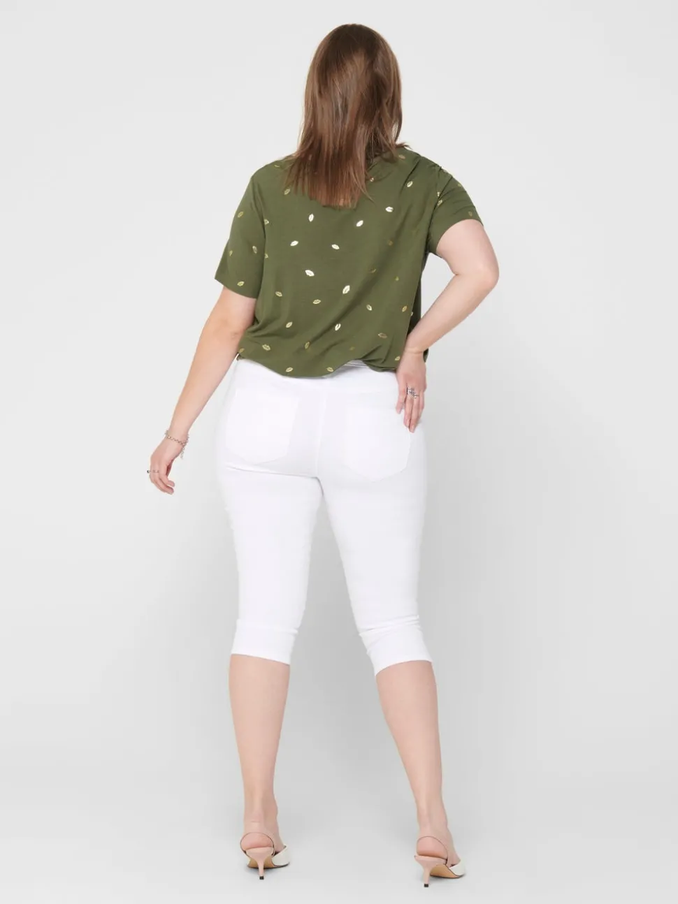 CARAUGUSTA Taille haute Skinny Fit Short en denim