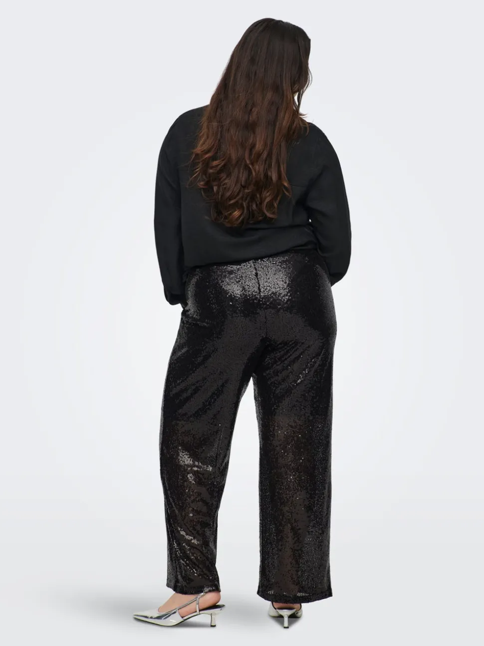 CARBECCA Wide Leg Fit Pantalon
