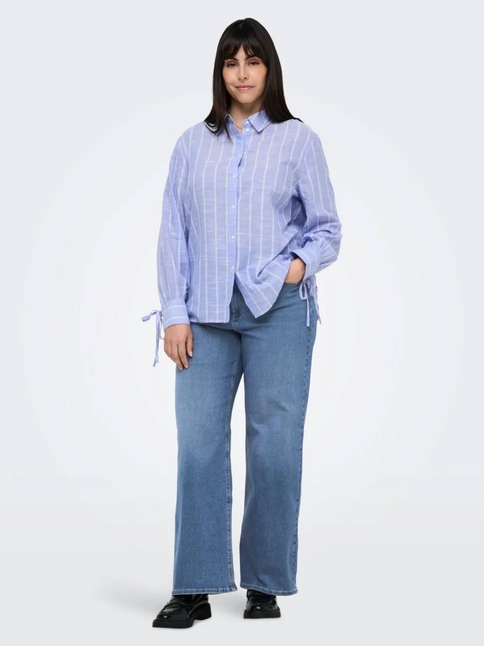 CARBILLY Taille haute Wide Leg Fit Jeans