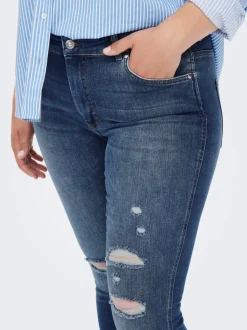 CARBOBBI Skinny Fit Longueur cheville Jeans