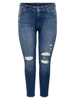 CARBOBBI Skinny Fit Longueur cheville Jeans