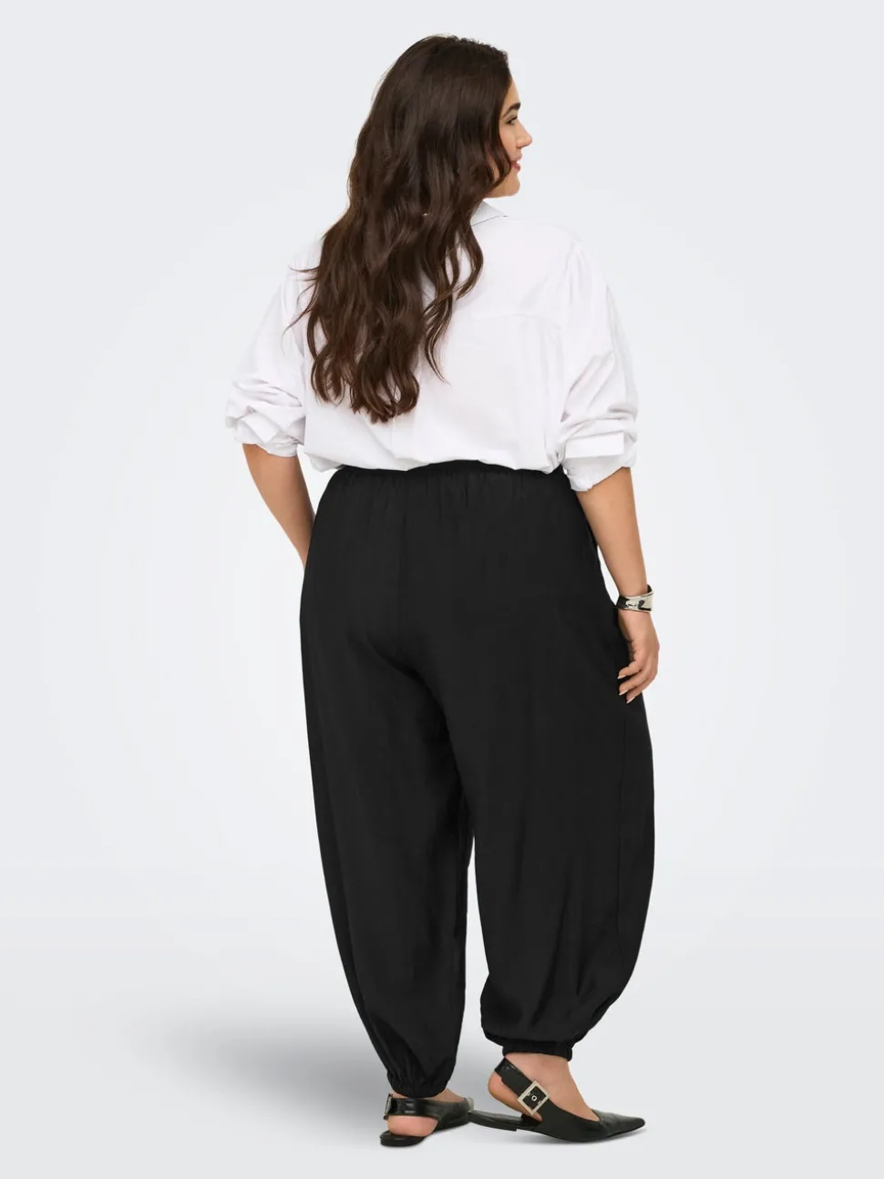 CARCAMILLE Balloon Fit Pantalon classique