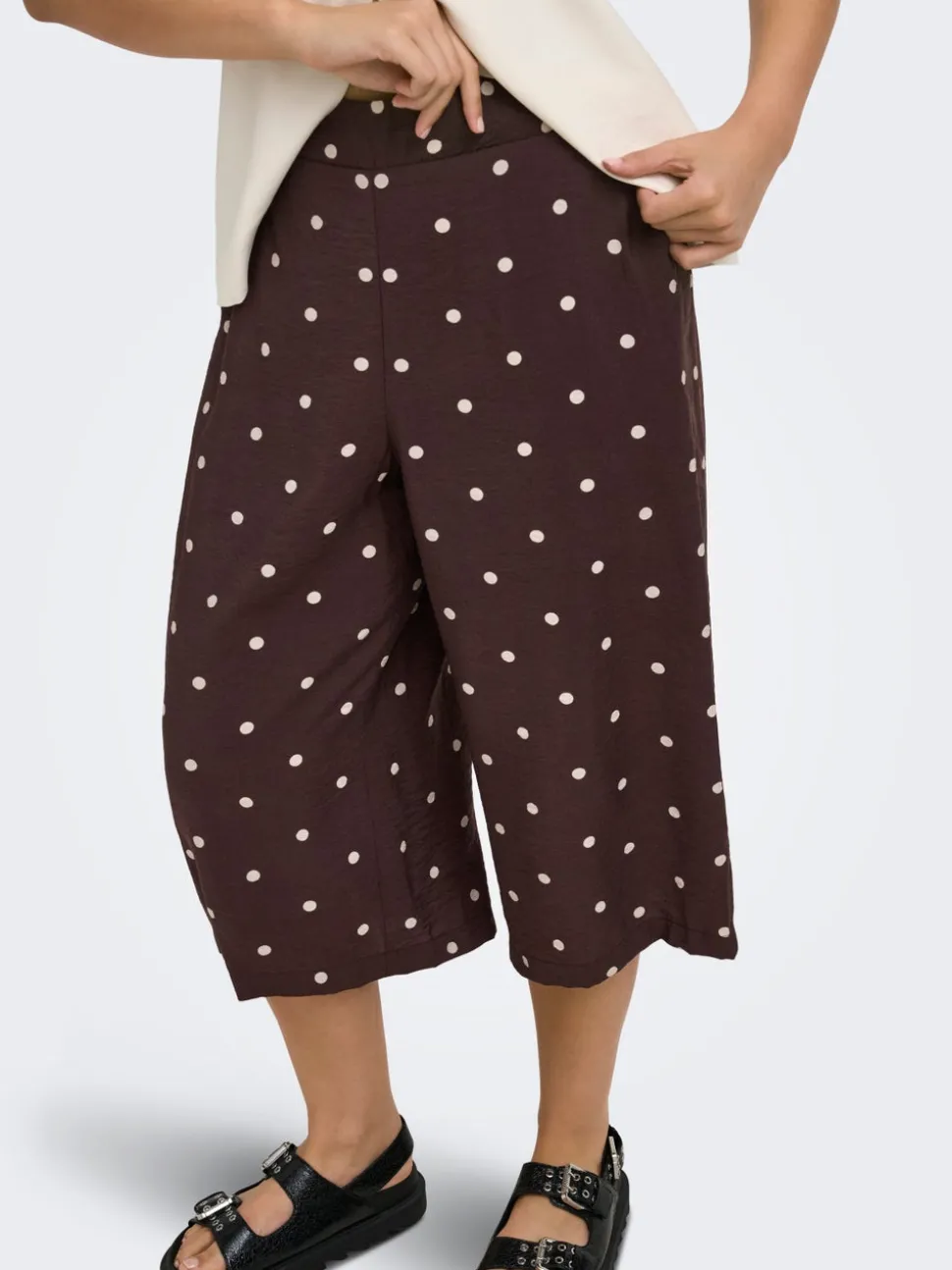 CARCARRIE Cropped Fit Jupe culotte