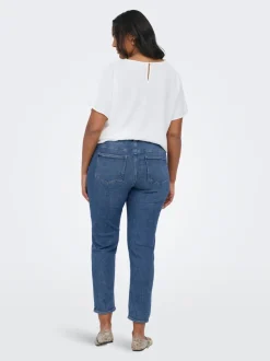 CARCATWALK Taille haute Mom Fit Longueur cheville Jeans