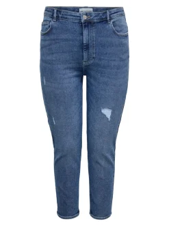CARCATWALK Taille haute Mom Fit Longueur cheville Jeans