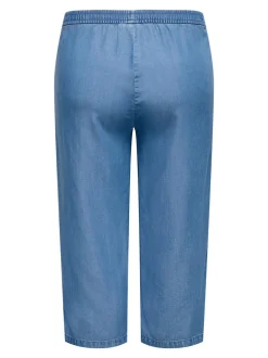 CARCHARIS Cropped Fit Pantalon à jambe large
