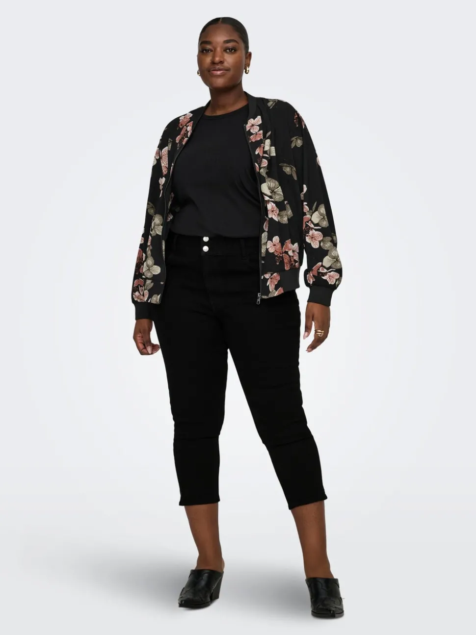 CARCRUZ Jean Capri Taille Haute