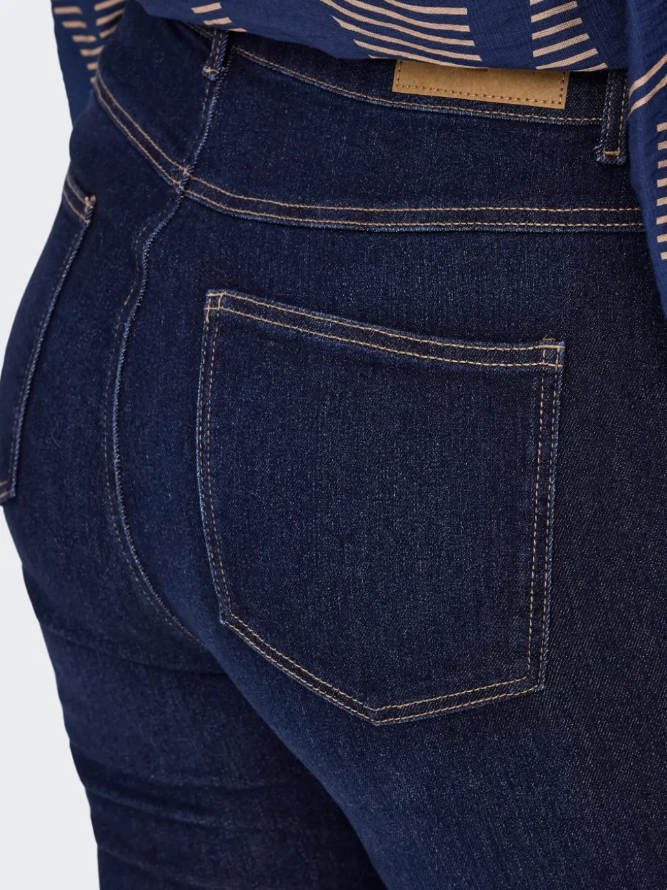 CARCRUZ Taille haute Skinny Fit Longueur cheville Jeans
