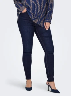 CARCRUZ Taille haute Skinny Fit Longueur cheville Jeans