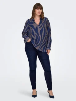 CARCRUZ Taille haute Skinny Fit Longueur cheville Jeans