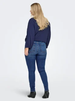 CARCRUZ Taille haute Skinny Fit Longueur cheville Jeans