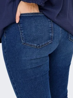 CARCRUZ Taille haute Skinny Fit Longueur cheville Jeans