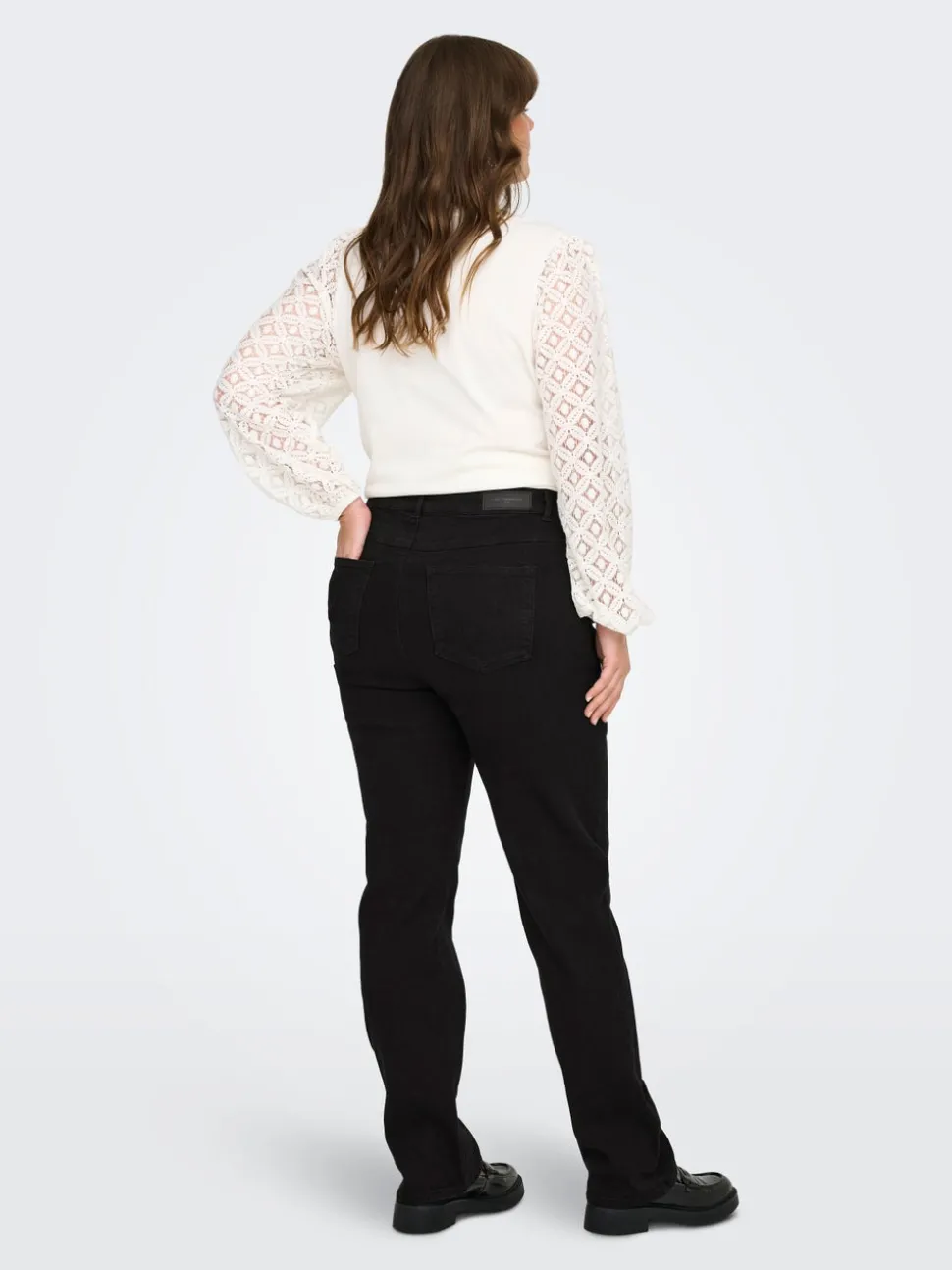 CARCRUZ Taille haute Straight Fit Jeans