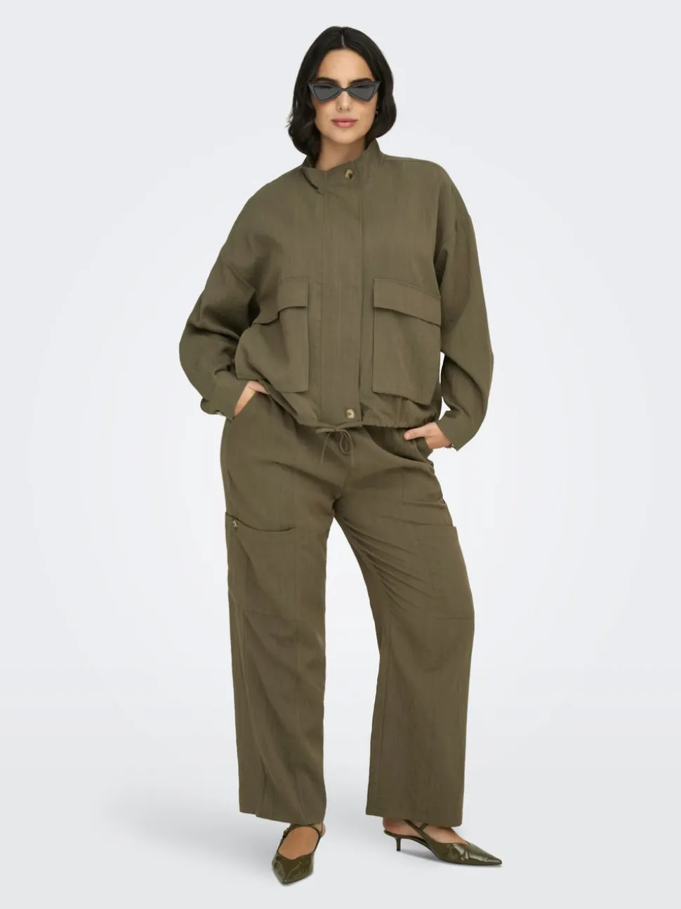 CARDONNA Regular Fit Pantalon cargo