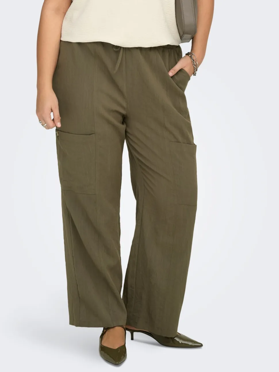 CARDONNA Regular Fit Pantalon cargo