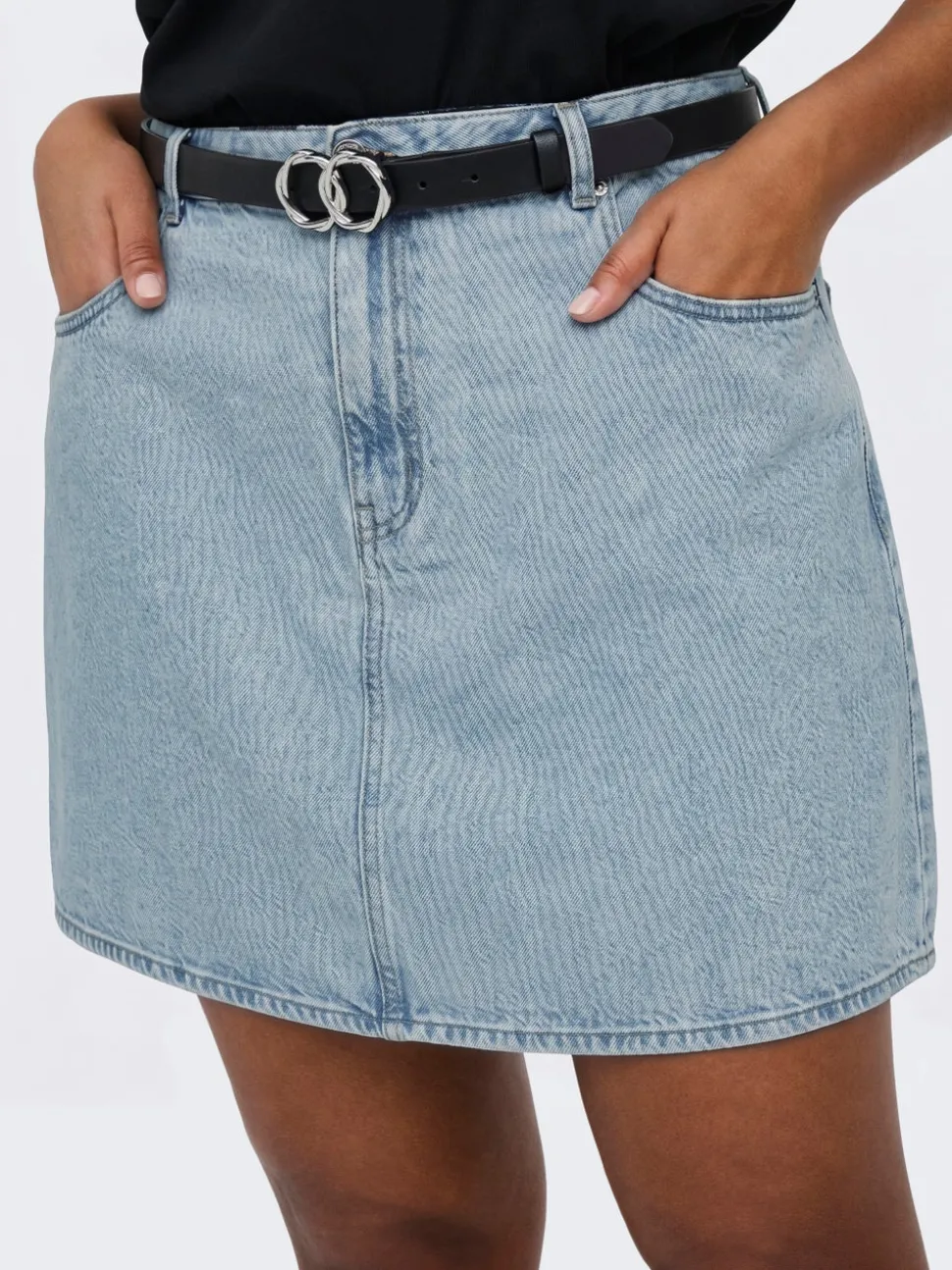 CAREDEN Jean Jupe en denim Jupe courte