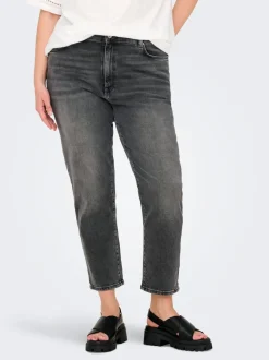CAREMILY Taille haute Straight Fit Jeans