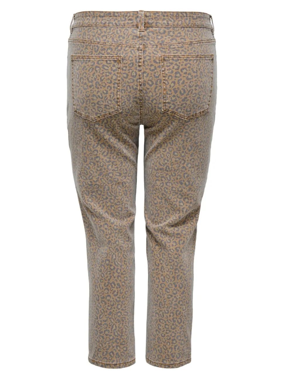 CAREMILY Taille haute Straight Fit Longueur cheville Jeans