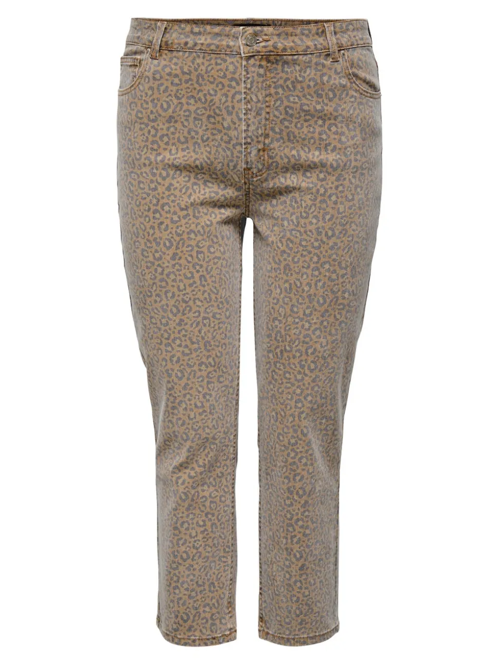 CAREMILY Taille haute Straight Fit Longueur cheville Jeans