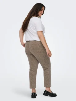 CAREMILY Taille haute Straight Fit Longueur cheville Jeans