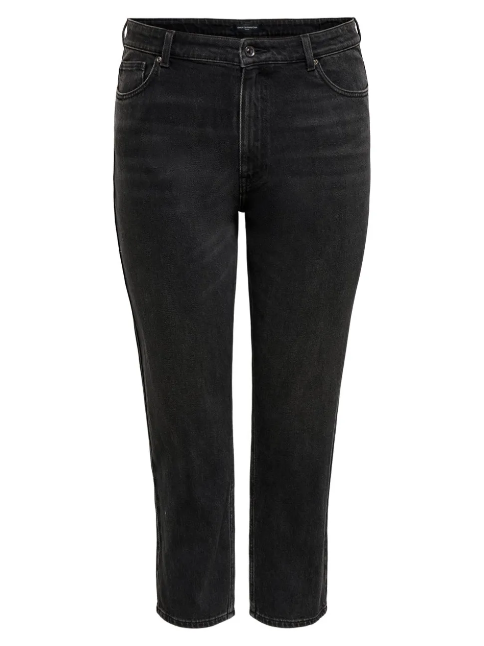 CAREMILY Taille haute Straight Fit Longueur cheville Jeans