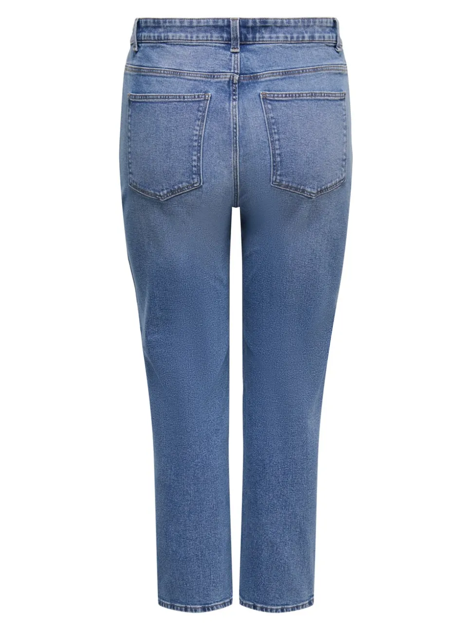 CAREMILY Taille haute Straight Fit Longueur cheville Jeans