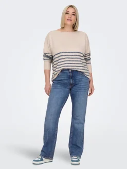 CAREVERLY Taille moyenne Bootcut Fit Jeans