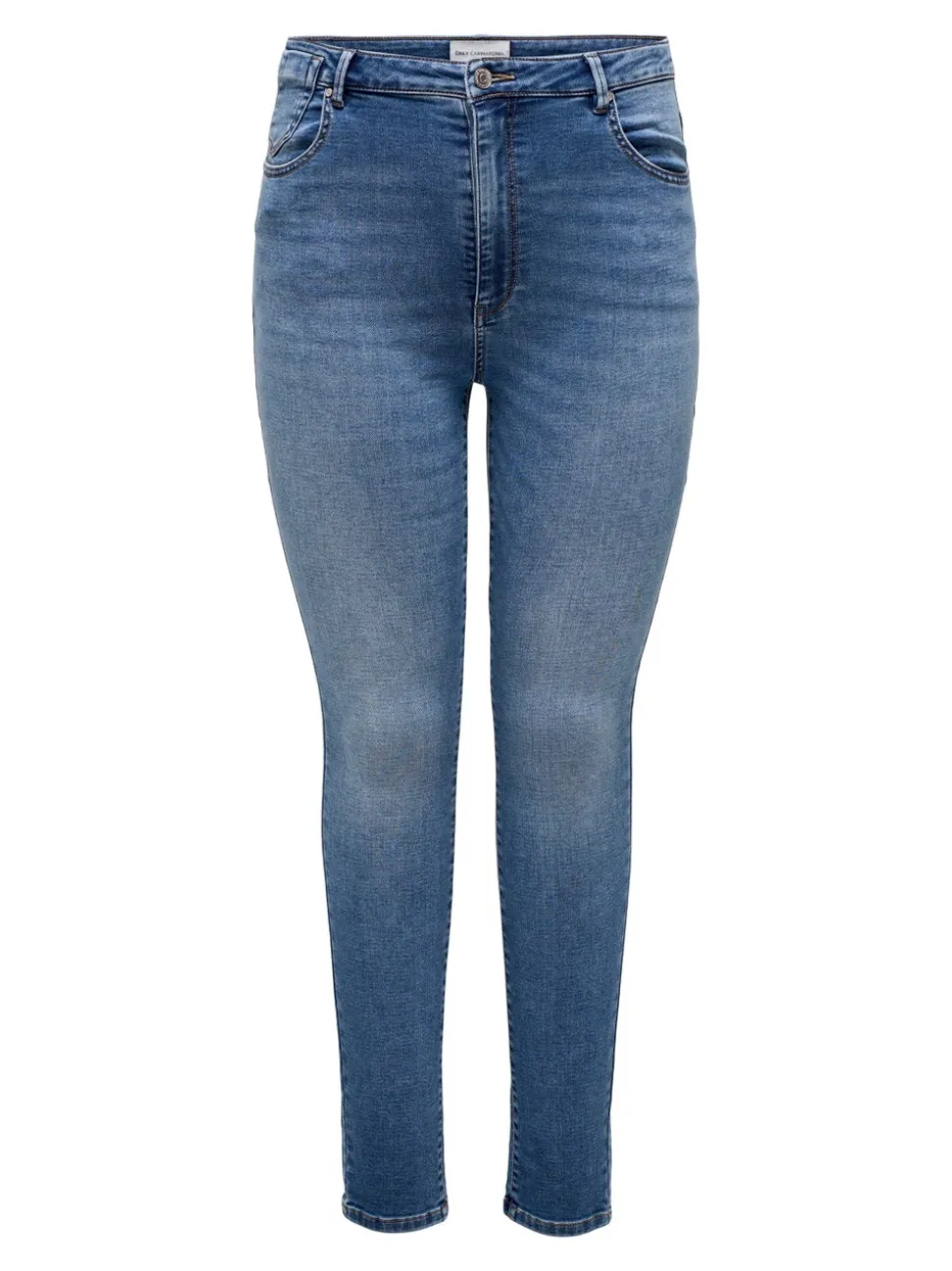 CARFOREVER Taille haute Skinny Fit Jeans