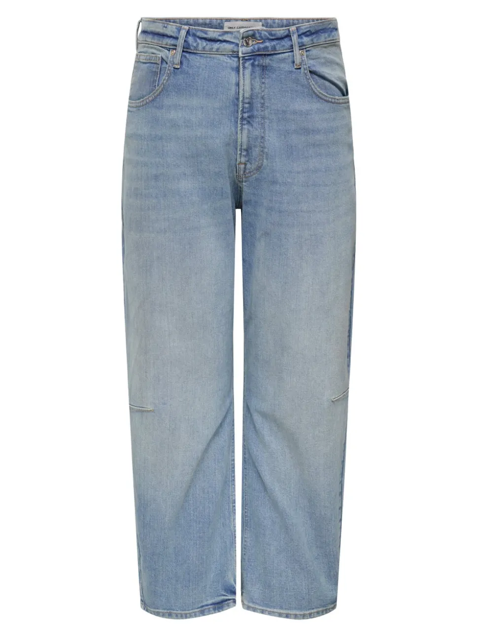 CARFRANKIE Taille haute Coupe barrel Longueur cheville Jeans