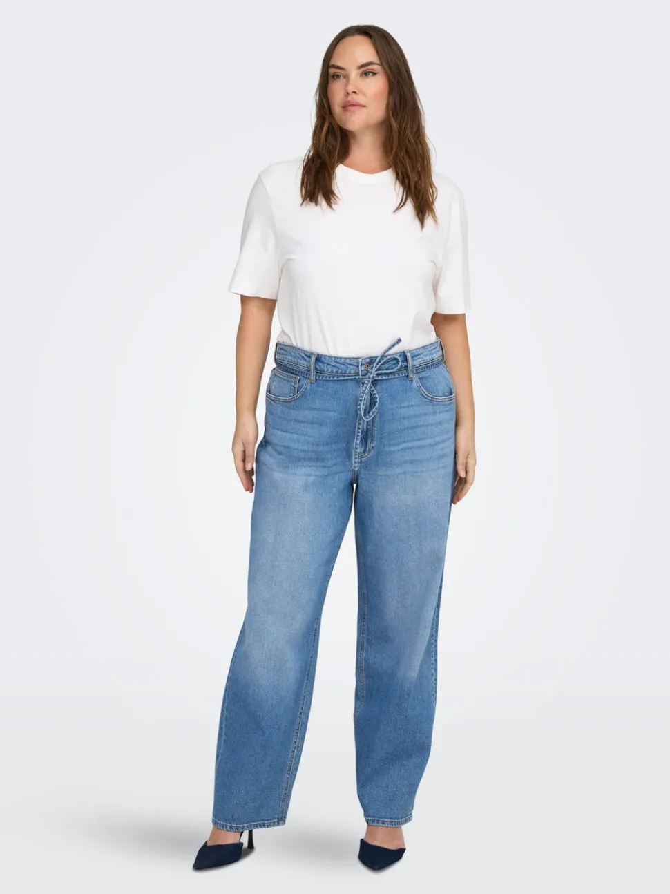 CARGIANNA Taille moyenne Balloon Fit Jeans