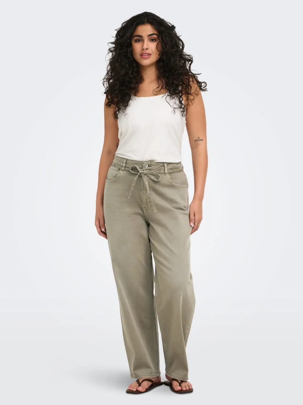 CARGIANNA Taille moyenne Straight Fit Jeans