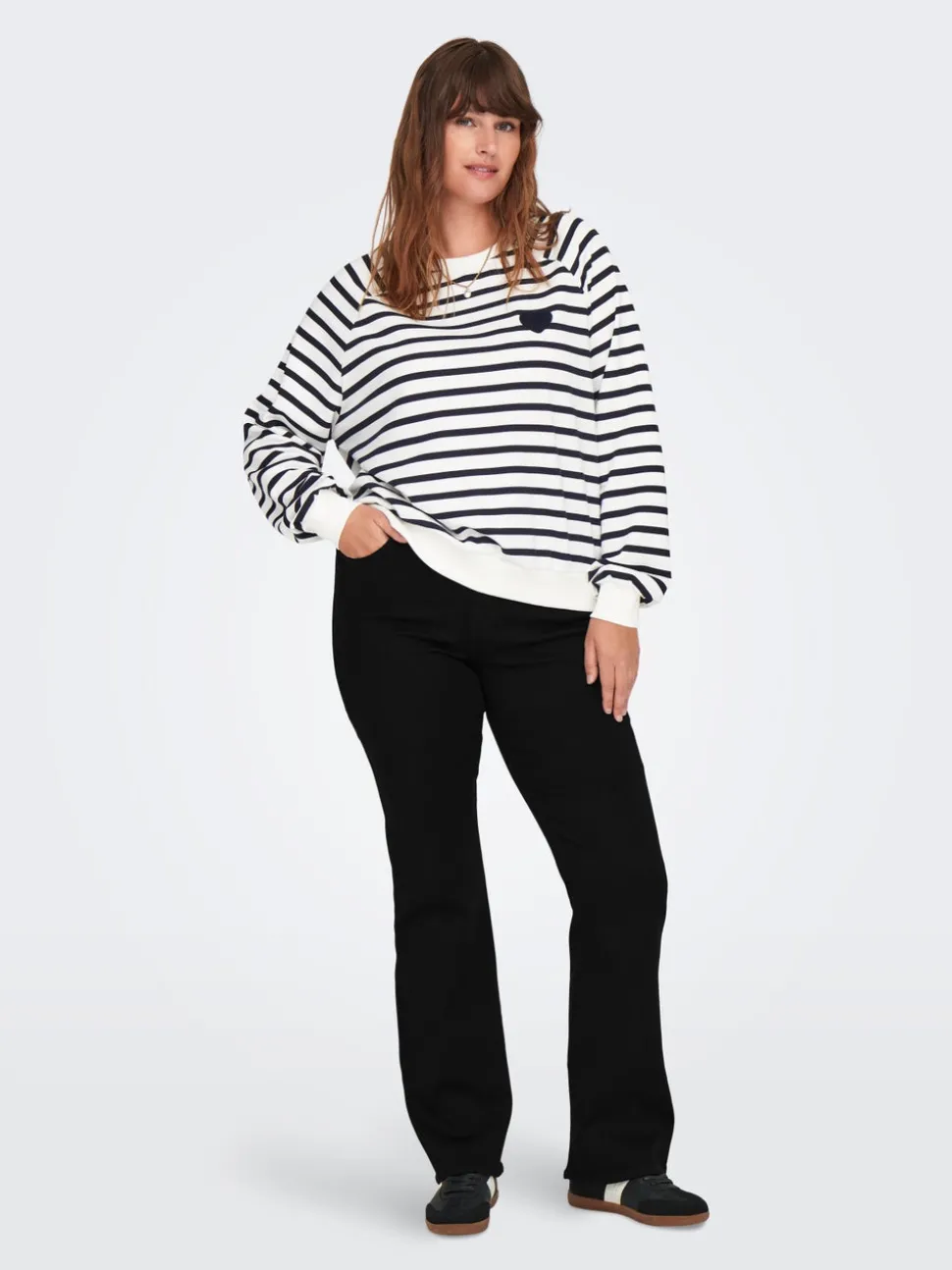 CARHELLA Taille moyenne Retro Flared Fit Jeans