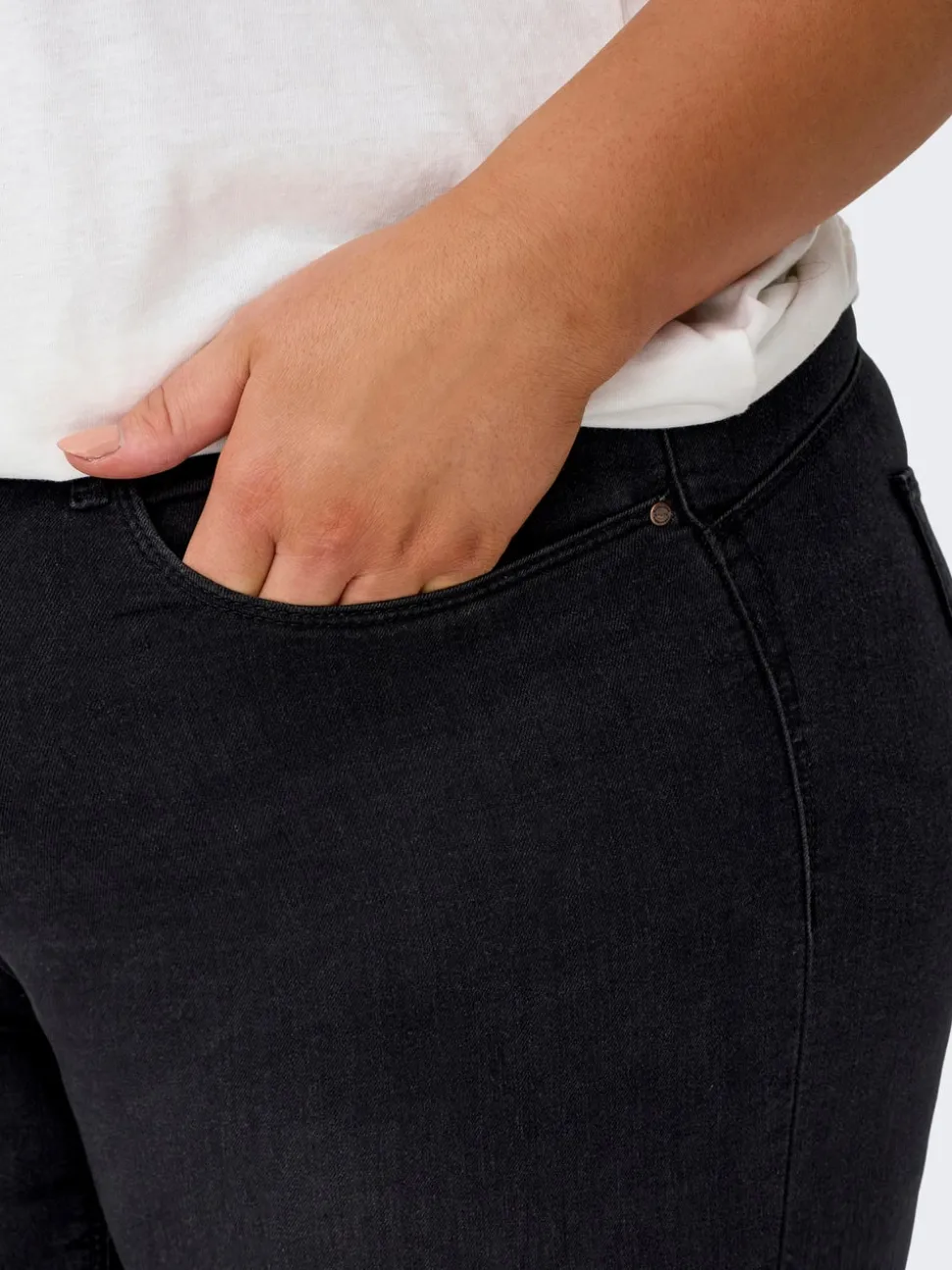 CARHIRIS Taille moyenne Straight Fit Jeans