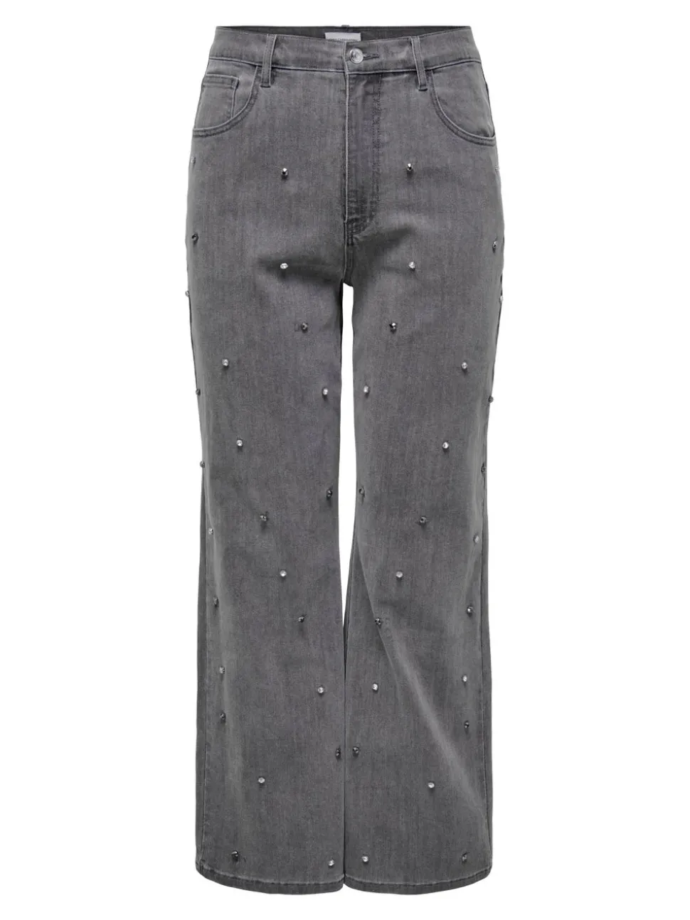 CARHOPE Taille haute Wide Leg Fit Jeans
