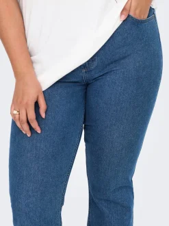 CARHUSH Taille moyenne Flared Fit Jeans