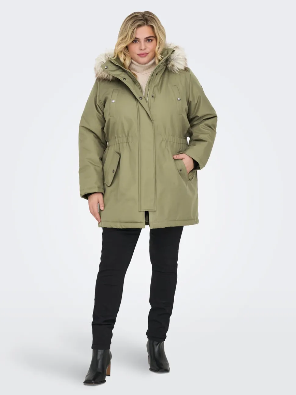 CARIRENA Parka longue