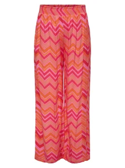 CARJARA Loose Fit Pantalon palazzo