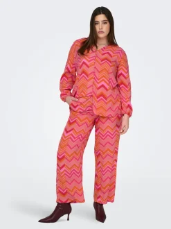 CARJARA Loose Fit Pantalon palazzo