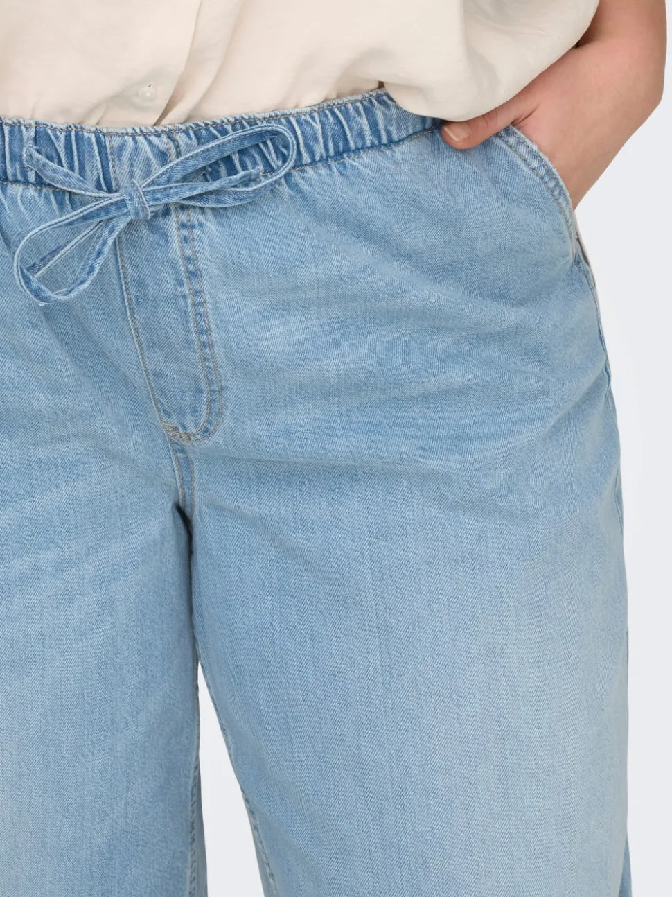 CARJAY Taille haute Wide Leg Fit Jeans