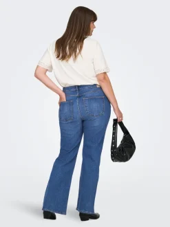 CARJUICY Taille haute Flared Fit Jeans