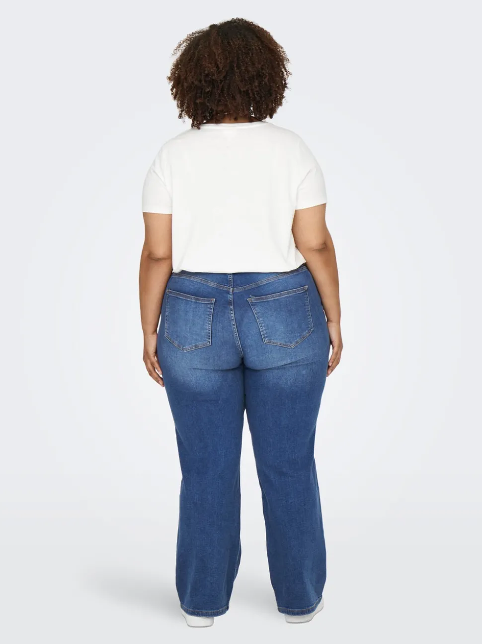 CARJUICY Taille haute Wide Leg Fit Jeans