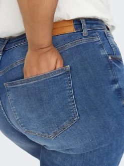 CARJUICY Taille haute Wide Leg Fit Jeans