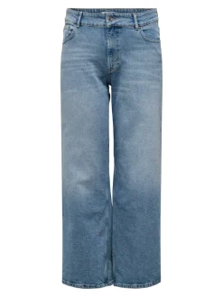 CARJUICY Taille haute Wide Leg Fit Jeans